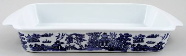 Dish rectangular handled ovenproof